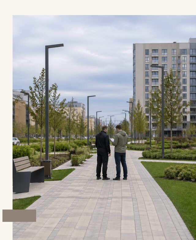Благоустройство сквера в Апшеронске по цене от 153720 р. | А3дПро-Пшр
